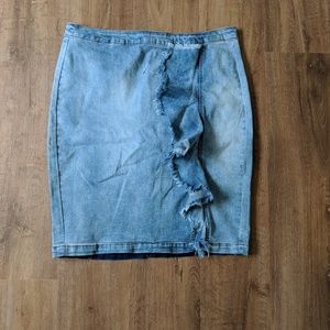 Denim skirt
